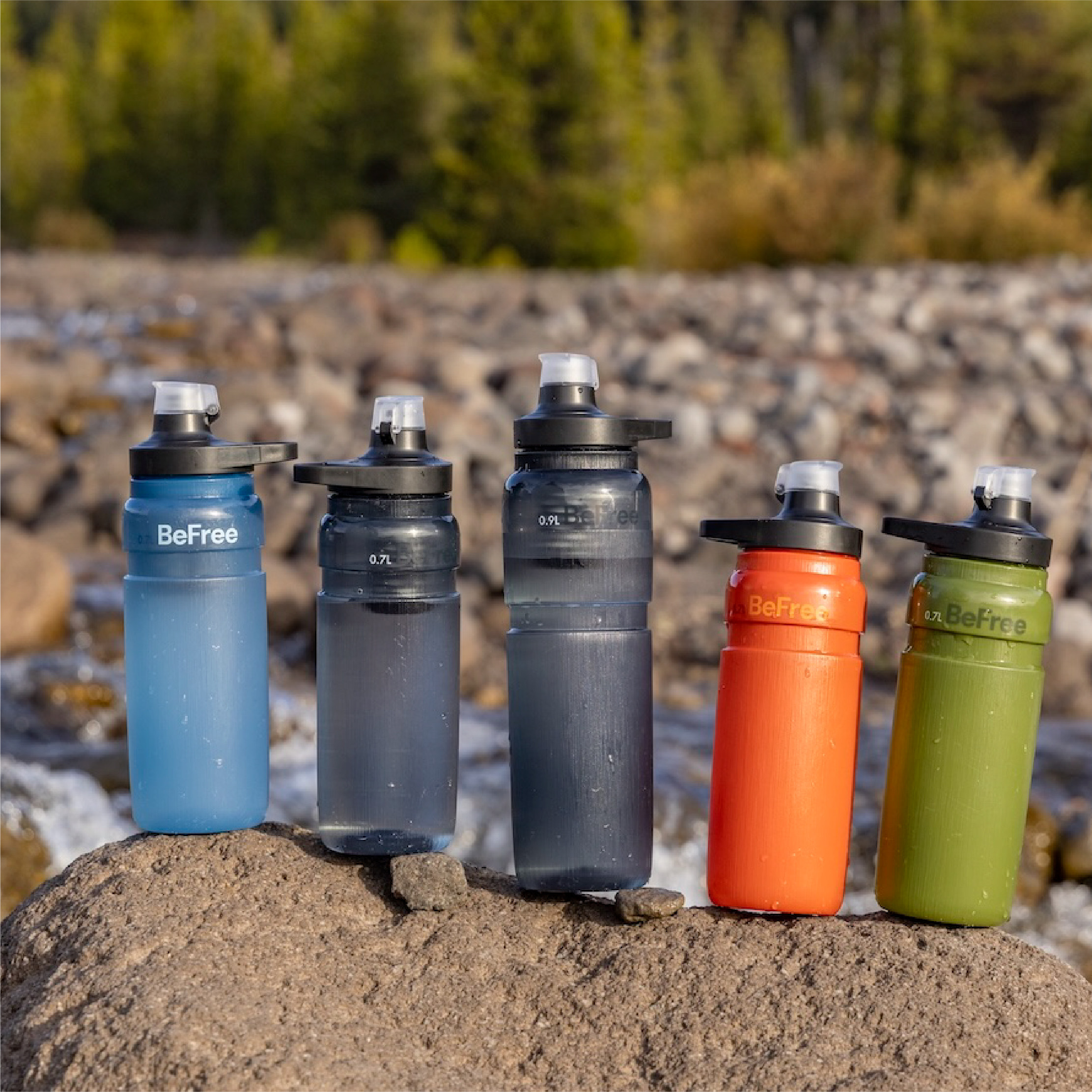 瑞士康迪BeFree AC户外超轻便携净水器登山徒步折叠滤水杯净水瓶图片