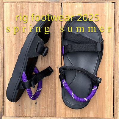 日本RIG品牌康复2025夏季户外城市休闲轻便溯溪沙滩凉鞋