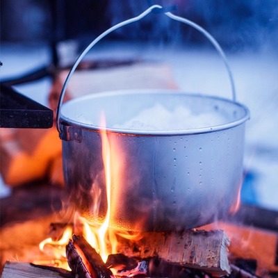 野炊便携露营Trangia超轻带盖