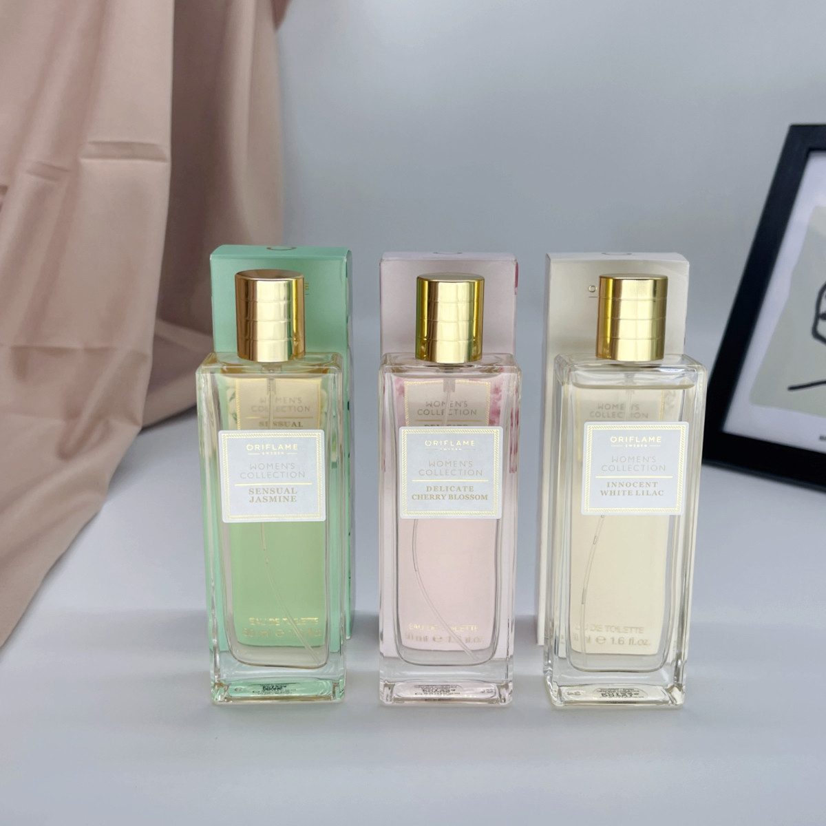欧瑞莲丁香香水恬谧清新茉莉持久留香绚烂樱花ORIFLAME官网正品