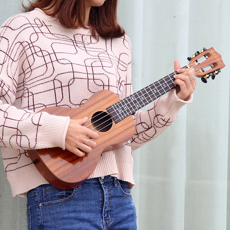 GECKO单板尤克里里初学者高颜值