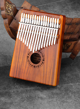 GECKO壁虎拇指琴卡林巴琴17音初学者入门手指琴kalimba乐器卡灵巴