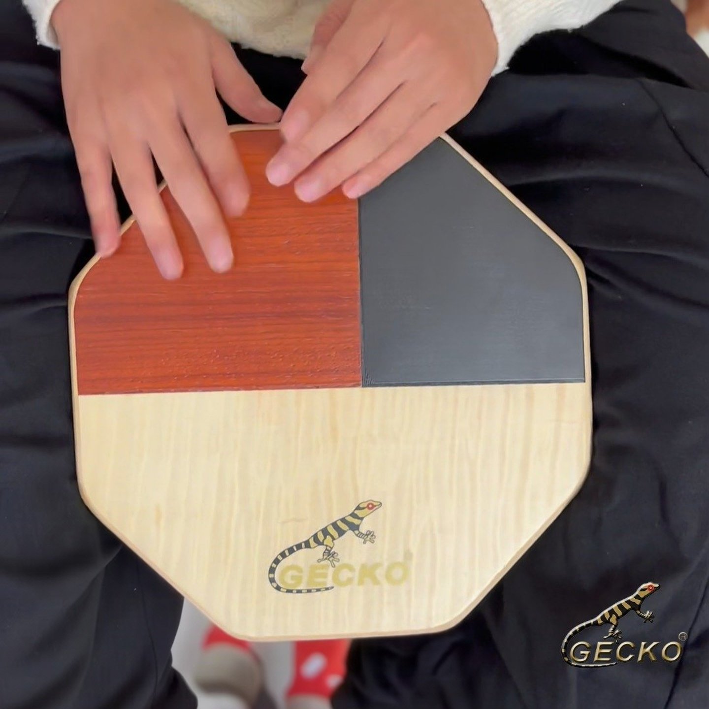 GECKO壁虎双面便携式箱鼓旅行卡宏鼓手八角鼓打击乐器SD6三合一鼓,乐器/吉他/钢琴/配件,卡洪鼓/箱鼓,淘宝优惠券,粉丝福利购,淘宝优惠卷