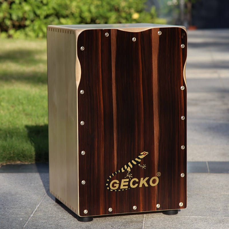 GECKO单板卡宏鼓壁虎箱鼓演奏级高端枫木卡洪鼓CL98电箱舞台乐器