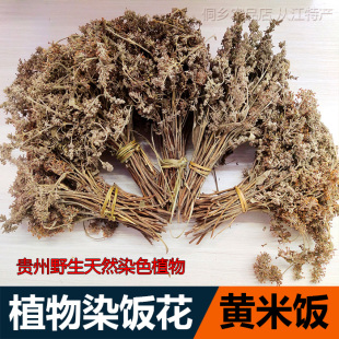 贵州天然植物染料干蜜蒙花手抓米饭黄花染料染饭花黄色糯米饭100g