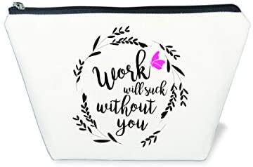 coworker makeup bag gift for women | retirement gift for her