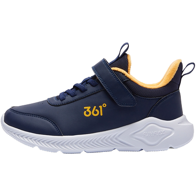 361度儿童加绒运动鞋二棉