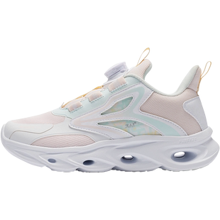 361童鞋 女童旋钮跑步鞋儿童网面运动鞋轻便软底2025秋季新款大童