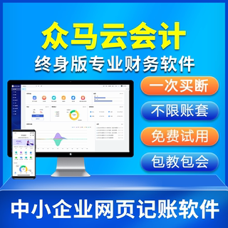财税通软件财务众马云单机版小企业会计代理记账公司财务管理系统