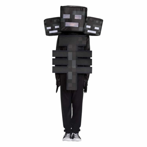 凋零骷髅儿童cos服我的世界游戏minecraft表演服万圣节服装
