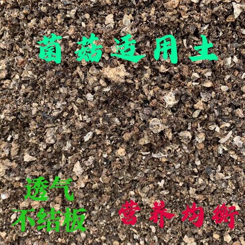 菌棒蘑菇渣播菜种基质有机肥