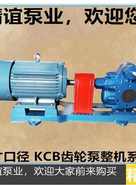 新款高温齿轮油泵KCB-483齿轮泵柴油泵液压油泵润滑油泵自吸包邮