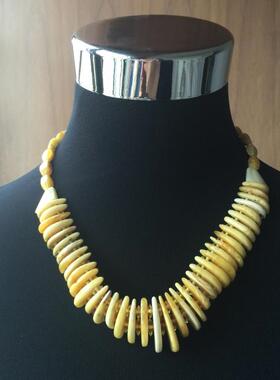 欧洲天然项链蜜蜡欧式