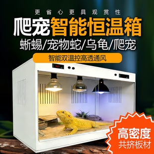爬宠智能恒温箱鬃狮蜥蜴宠物乌龟蛇冬眠保温箱守宫饲养盒角蛙爬虫