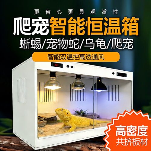 爬宠鬓狮蜥智能恒温箱PVC共挤板