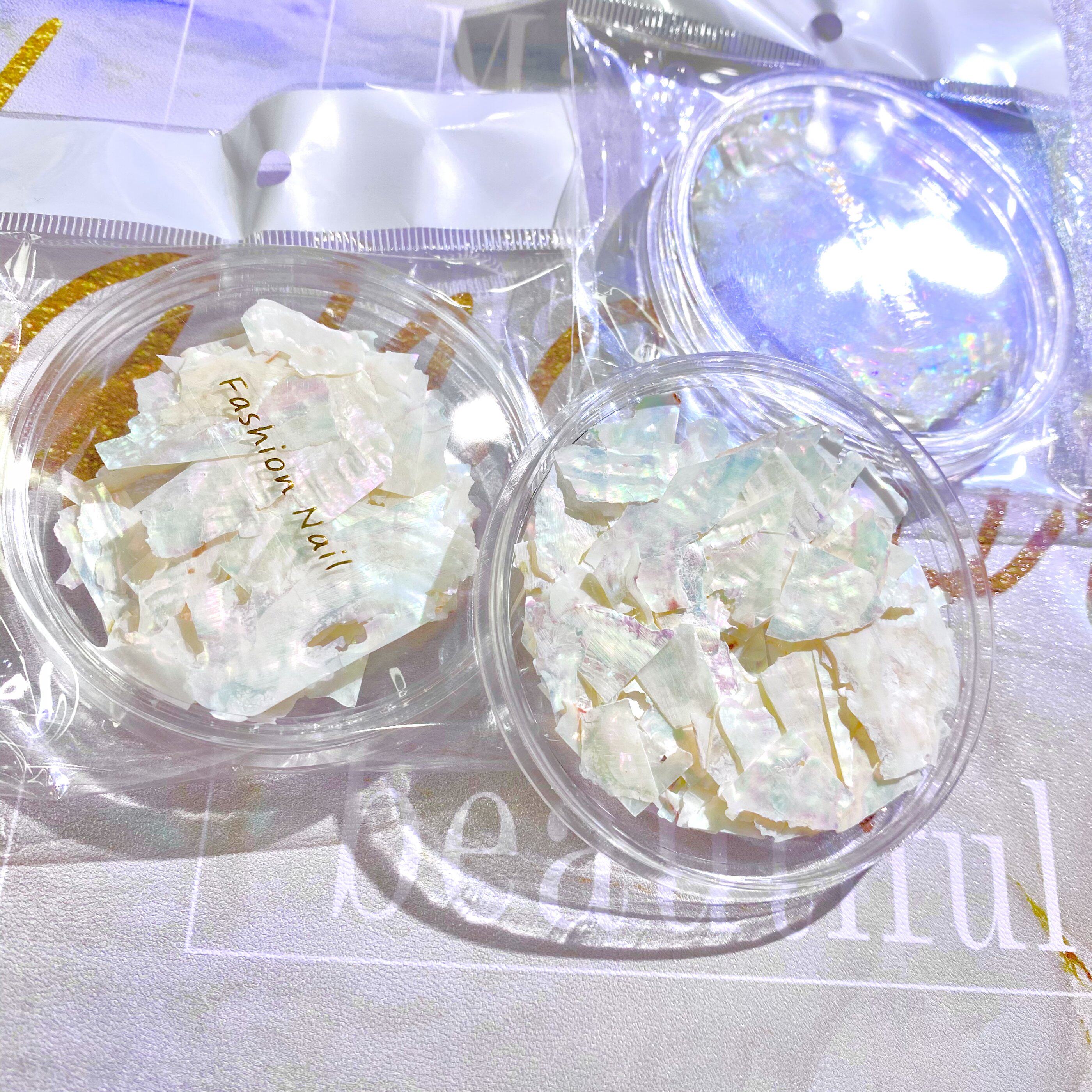 美甲贝壳超薄大包装耐用彩光强