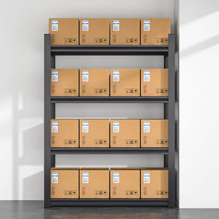 海客艺佳货架仓储仓库超市多功能展示架多层储物架中型200KG/层承