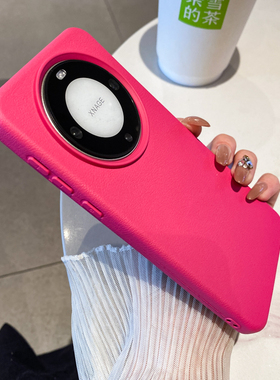 软胶皮纹适用华为mate60pro手机壳mate60全包防摔mate40pro男女款mate50pro高级感mate40e极简纯色60pro+超薄