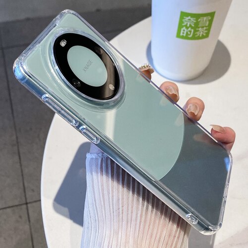 华为mate60亚克力简约手机壳