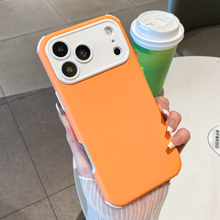 肤感二合一适用苹果16手机壳iphone17promax四角防摔17双层厚重16pro男女款15高级感14新款15promax创意13硬