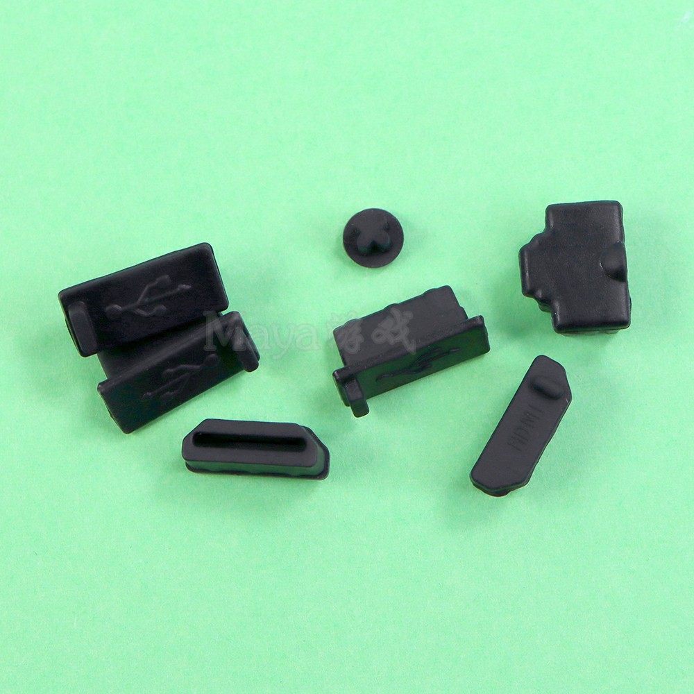 7피스 XBOX ONE X 버전 방진 세트 XBOX SLIM 호스트 방진 플러그 SCORPIO 호스트 방진 플러그