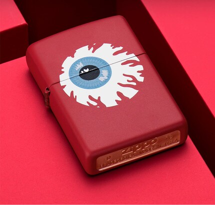 Zippo Mishka合作款打火机目不转睛原装正版煤油防风七夕礼品潮男