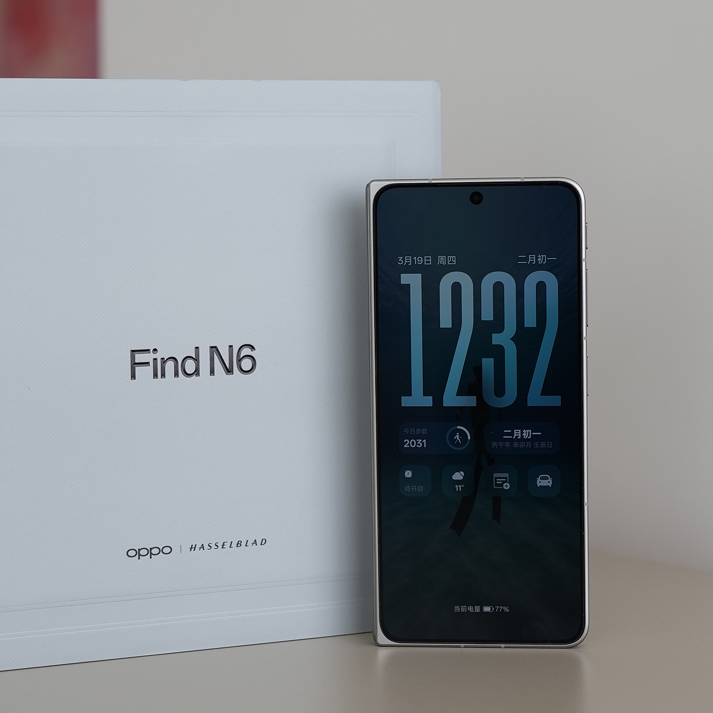 阿慕良品 MESAP 纤影系列适用于 OPPO Find N6 荣耀V6 折叠屏外屏钢化膜超薄大覆盖AR 抗反射工艺