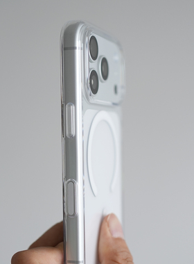 阿慕良品 MESAP 透明磁吸适用于苹果 iPhone 17PROMAX 17 标准版系列防摔手机壳