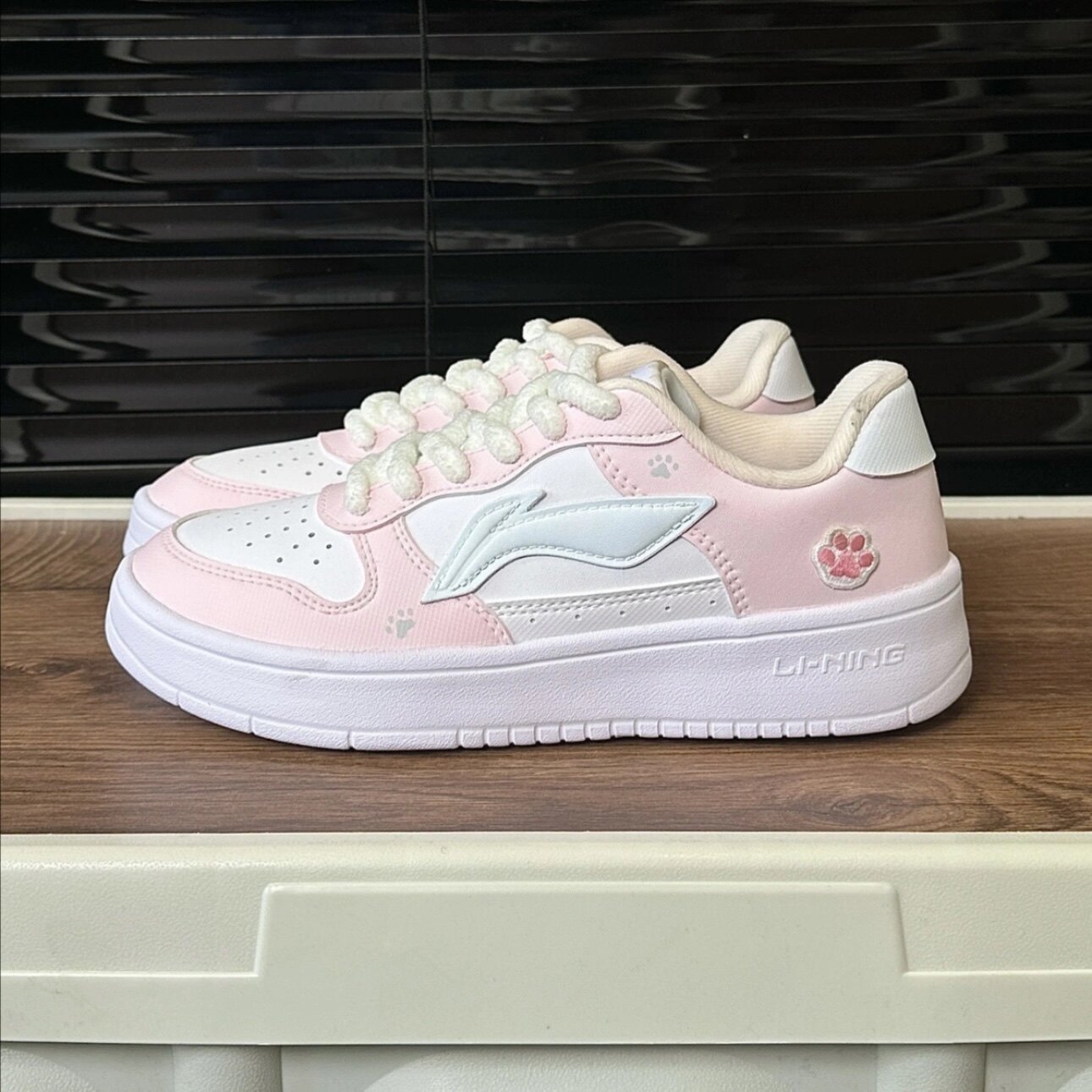 李宁浮舟定制球鞋全新正品