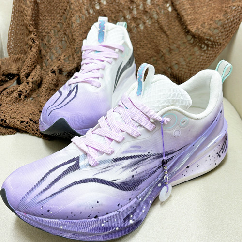 李宁赤兔8PRO惊蛰紫电跑步鞋