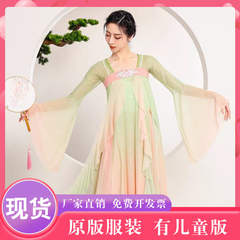 纱衣演出服好看古典舞演出服套装