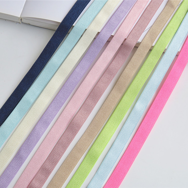 彩色松紧带紧致内衣文胸带子