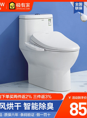 arrow箭牌智能马桶加热除臭烘干臀洗妇洗洁身马桶 全自动坐便器