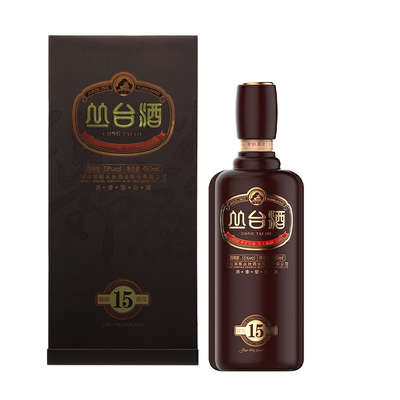 丛台酒38度窖龄原浆15年份原浆白酒浓香型480ml*2