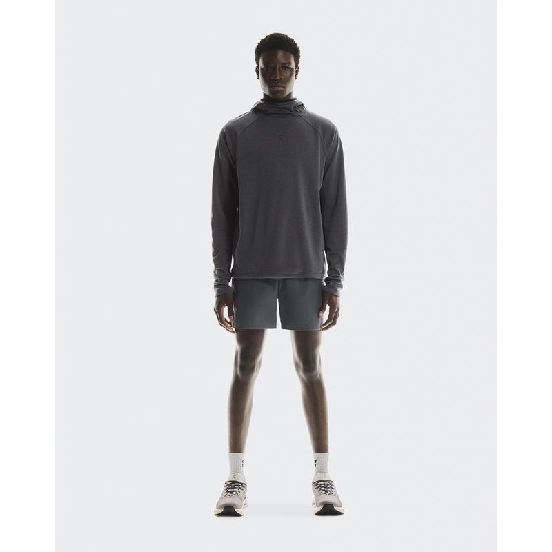 代购ON昂跑男士连帽外套保暖保暖防风设计多口袋储物透气性好