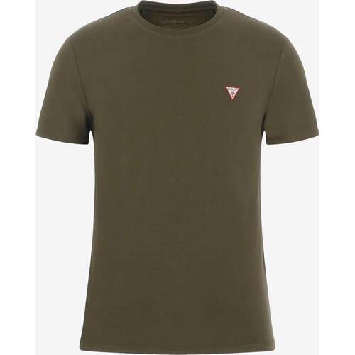 代购GUESS男士T恤透气舒适圆领日常休闲男装爆款简约