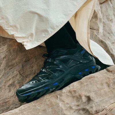代购salomon XT-QUEST RECON萨洛蒙登山鞋户外休闲鞋黑蓝色徒步鞋