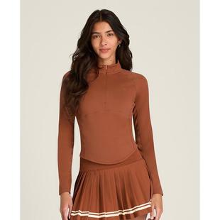 Wilson威尔胜女士网球服防晒防摩擦透气保暖长袖高领厚实面料