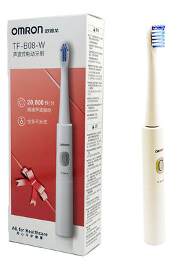 欧姆龙声波电动牙刷TF-B08G或者TF-B06等电池型高速振动牙刷