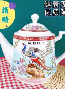 家庭用陶瓷耐高温凉水壶防裂