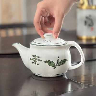 客厅中式小茶壶泡茶壶家用单壶过滤手把壶办公室功夫茶防烫凉水壶