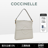 COCCINELLE 可奇奈尔 Tote单肩手提托特包大C包礼物送女友