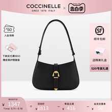 【520礼物】COCCINELLE/可奇奈尔MAGALU小号通勤单肩手提包腋下包