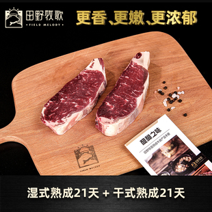 干式 熟成21天银蕨精备高端草饲西冷牛排新西兰进口无抗生素500g起