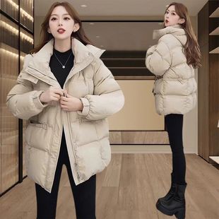 今年流行羽绒棉服女2026冬季新款爆款棉服加厚棉袄短款保暖外套潮