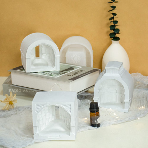 宫殿硅胶模具DIY扩香石蜡烛磨具