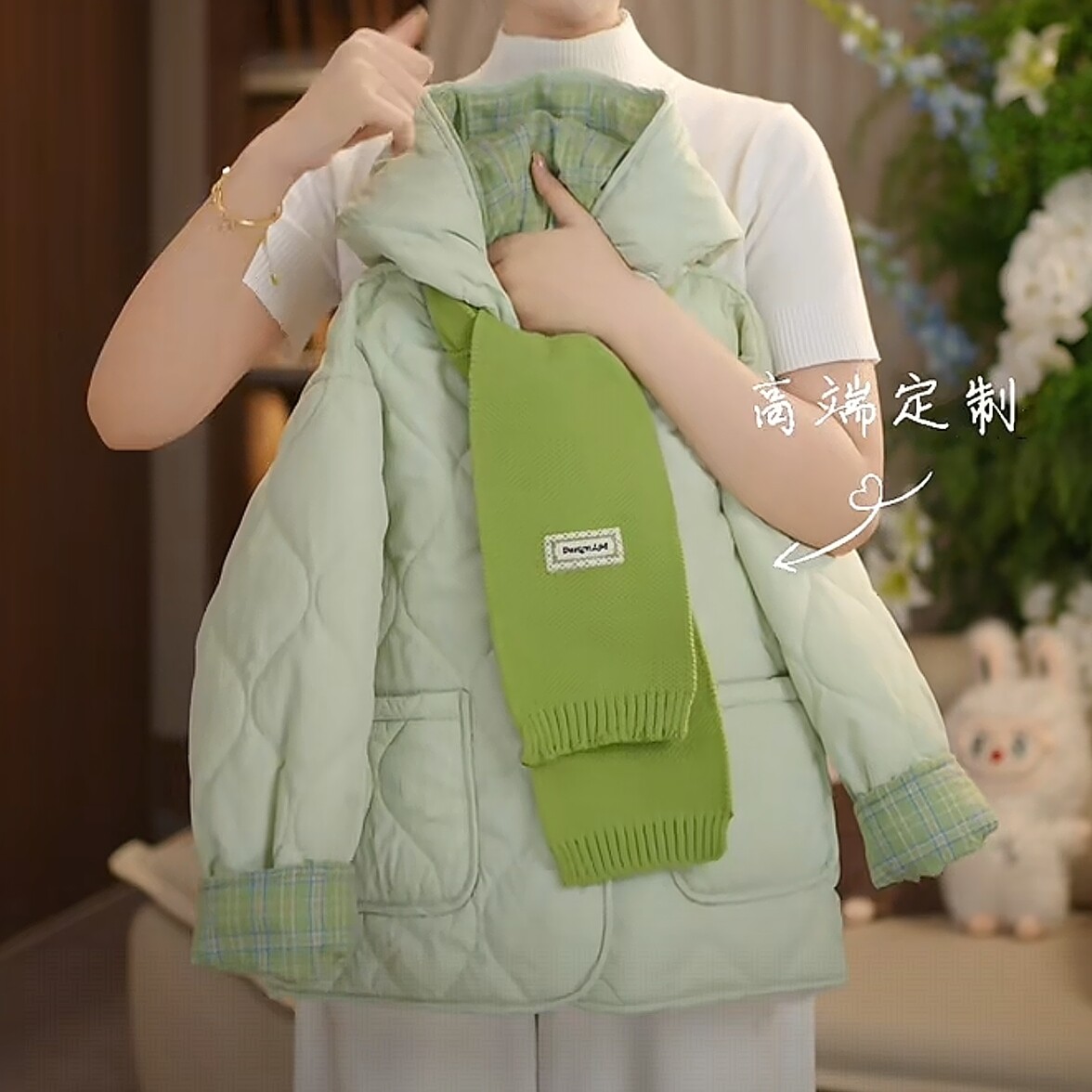 女童棉衣2025冬季新款儿童加厚棉服外套大童女孩洋气冬装羽绒棉袄