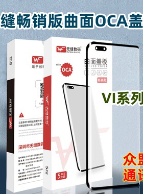 适用于VIVO FOLD2 NEX3S S12 S15Pro 折叠外屏玻璃 无缝盖板带OCA