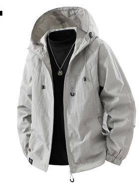 it :5cm/FIVECM美式冲锋衣男款2025新款秋冬百搭运动宽松夹克外套