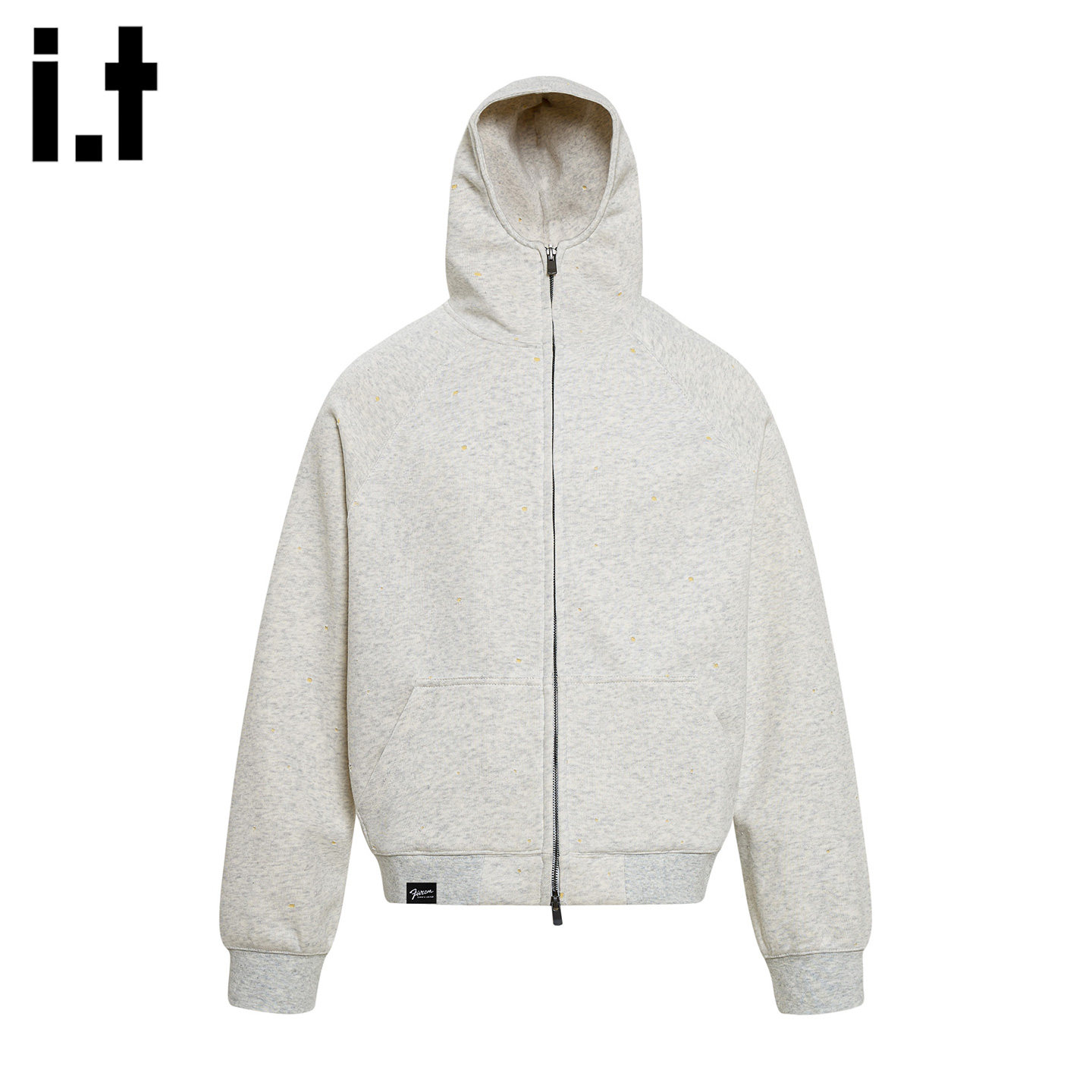 it :5cm/FIVECM连帽拉链开衫卫衣女2026新款春秋长袖宽松慵懒外套